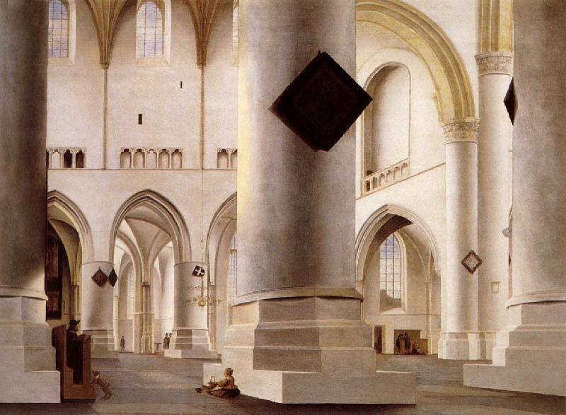 Pieter Saenredam Grote Kerk Haarlem Germany oil painting art